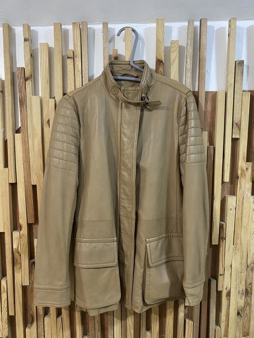 Coach Belted Leather Jacket (Category: Coats, Jackets and Outerwear) located in Mabalacat. Submitted by calmrabbit.ae2127 (Listing ID 1466061929, Image 2). Description: .