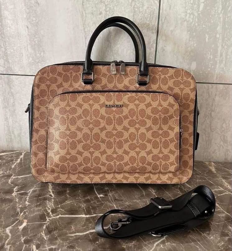Coach Ethan Briefcase (Category: Briefcases) located in Quezon City. Submitted by bagsboutiqueph (Listing ID 1466153535, Image 3). Description: LAST PRICE POSTED. LIMITED STOCKS! BRANDNEW WITH INCLUSIONS. COLOR MAY SLIGHTLY VARY IN ACTUAL DUE TO LIGHTING AND CAMERA SETTING. OTHER PHOTOS WILL BE SEND DURING PURCHASE AND FOR SURE BUYERS ONLY. WHEN IN DOUBT, DO NOT ORDER. THANK YOU..