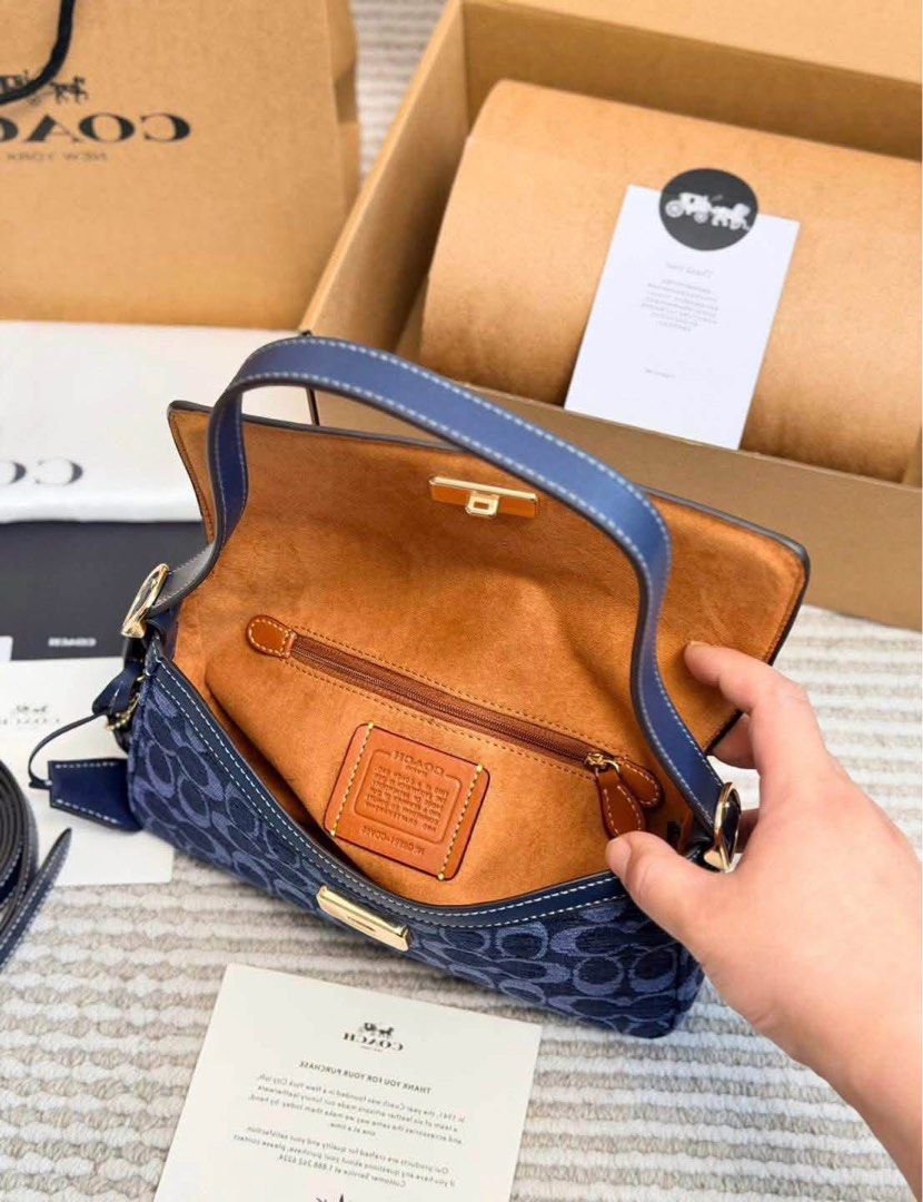 Coach Etta Flap Small (Category: Shoulder Bags) located in Binan City. Submitted by pinkykeenshop (Listing ID 1466086964, Image 3). Description: .