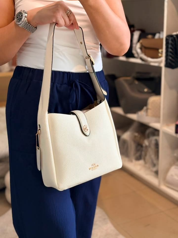 Coach Hadley Hobo in Chalk (Category: Shoulder Bags) located in Quezon City. Submitted by bagsboutiqueph (Listing ID 1466096482, Image 2). Description: LAST PRICE POSTED. LIMITED STOCKS! BRANDNEW WITH INCLUSIONS. COLOR MAY SLIGHTLY VARY IN ACTUAL DUE TO LIGHTING AND CAMERA SETTING. OTHER PHOTOS WILL BE SEND DURING PURCHASE AND FOR SURE BUYERS ONLY. WHEN IN DOUBT, DO NOT ORDER. THANK YOU..