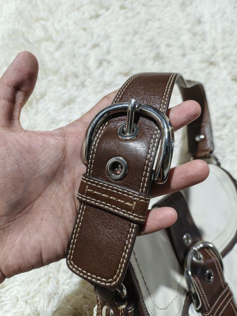Coach Soho Bag (Category: Luxury Bags & Wallets) located in Minglanilla. Submitted by out.thrift (Listing ID 1466121517, Image 3). Description: 🤍 COACH SOHO BAG 📌 GOOD CONDITION 📌 WITH CREED 📌 MINIMAL SIGN OF USAGE 📌 NEEDS CLEANING 📌 NEGOTIABLE FOR SURE BUYER 📌 YOU CAN ADD MY SELLING ACCOUNT TO SEND VIDEO OF THE ITEM 📍CEBU 📦 SHIP VIA J&T 👤 VISIT OUT THRIFT FOR LEGITIMACY AND PERMANENT VOUCH ❗PLS MANAGE YOUR EXPECTATIONS SINCE THE ITEM I
