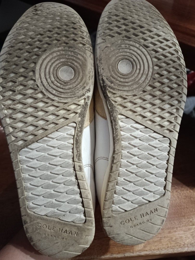 Cole Haan GrandPro (Category: Sneakers) located in Las Pinas. Submitted by donnabsfdmd (Listing ID 1466028993, Image 2). Description: Cole Haan GrandPro Turf Sneakers Color: Ivory and Pumice Stone suede colorway Size: US W 7.5.