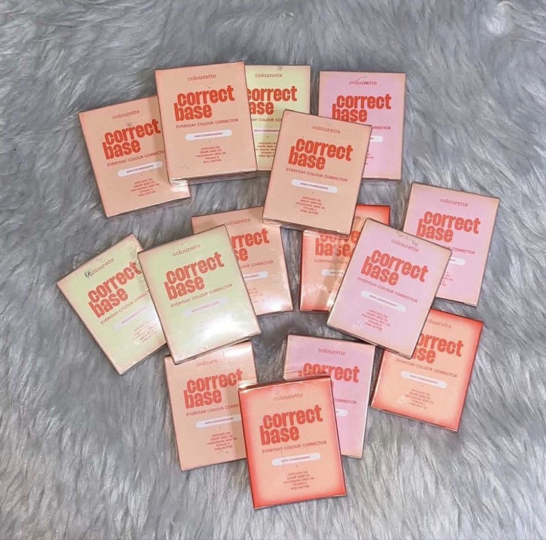 COLOURETTE CORRECT BASE COLOUR CORRECTOR (Category: Makeup) located in Manila. Submitted by mjaneeeeeyy (Listing ID 1466005002, Image 1). Description: COLOURETTE CORRECT BASE COLOUR CORRECTOR SRP: ₱399 SELLING: ₱199 EACH SHADES: ✨ light peach ✨ medium peach ✨ pink 🌸 brand new & authentic 🌸 sealed 🌸 visit my profile for other makeups & skincare available onhand 📍Tondo, Manila MOP: Gcash | Maribank | Maya | Gotyme MOD: Lalamove | Pickup | Tikto