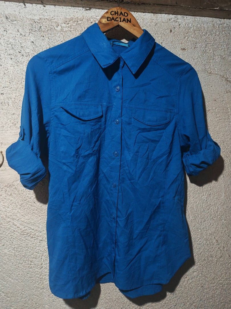 Columbia L/S Trekking Polo (Category: Activewear) located in San Pedro. Submitted by dacianizer (Listing ID 1466028424, Image 3). Description: Columbia Womens Trekking Polo 10/10 color rate 19W x 25L Verygood condition Need wash / cut washtag 299 plus sf San Pedro Laguna Area.