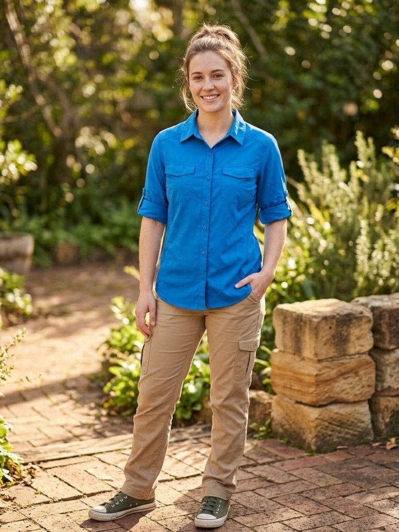 Columbia L/S Trekking Polo (Category: Activewear) located in San Pedro. Submitted by dacianizer (Listing ID 1466028424, Image 1). Description: Columbia Womens Trekking Polo 10/10 color rate 19W x 25L Verygood condition Need wash / cut washtag 299 plus sf San Pedro Laguna Area.
