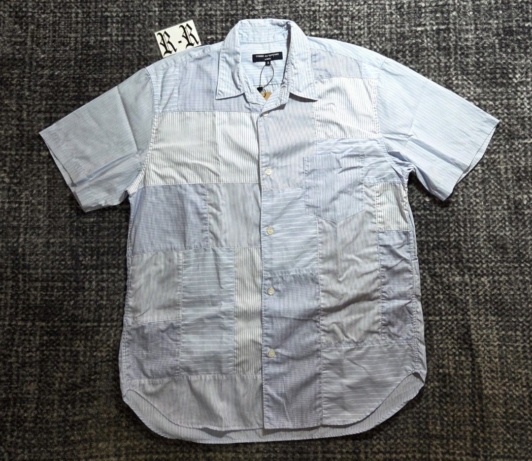 COMME Des Garçons HOMME (Category: Activewear) located in Cebu City. Submitted by VeraLaizza (Listing ID 1466050542, Image 1). Description: COMME Des Garçons HOMME casual buttons Down Short Sleeve Size:Small to Medium Excellent condition 📩 Thank you .