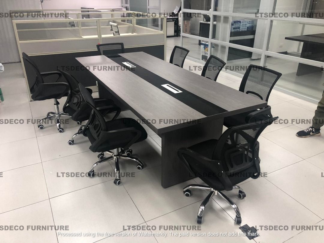 CONFERENCE MEETING TABLE OFFICE PARTITION (Category: Office Furniture & Fixtures) located in Quezon City. Submitted by gel.ltsdeco29 (Listing ID 1466043176, Image 1). Description: LTSDECO Home and Office Furniture Trading MANUFACTURER • FABRICATOR • SUPPLIER Looking for office furniture, modular partitions, workstations, or customized furniture? We can help! LTSDECO Home and Office Furniture Trading is a trusted manufacturer, fabricator, and supp