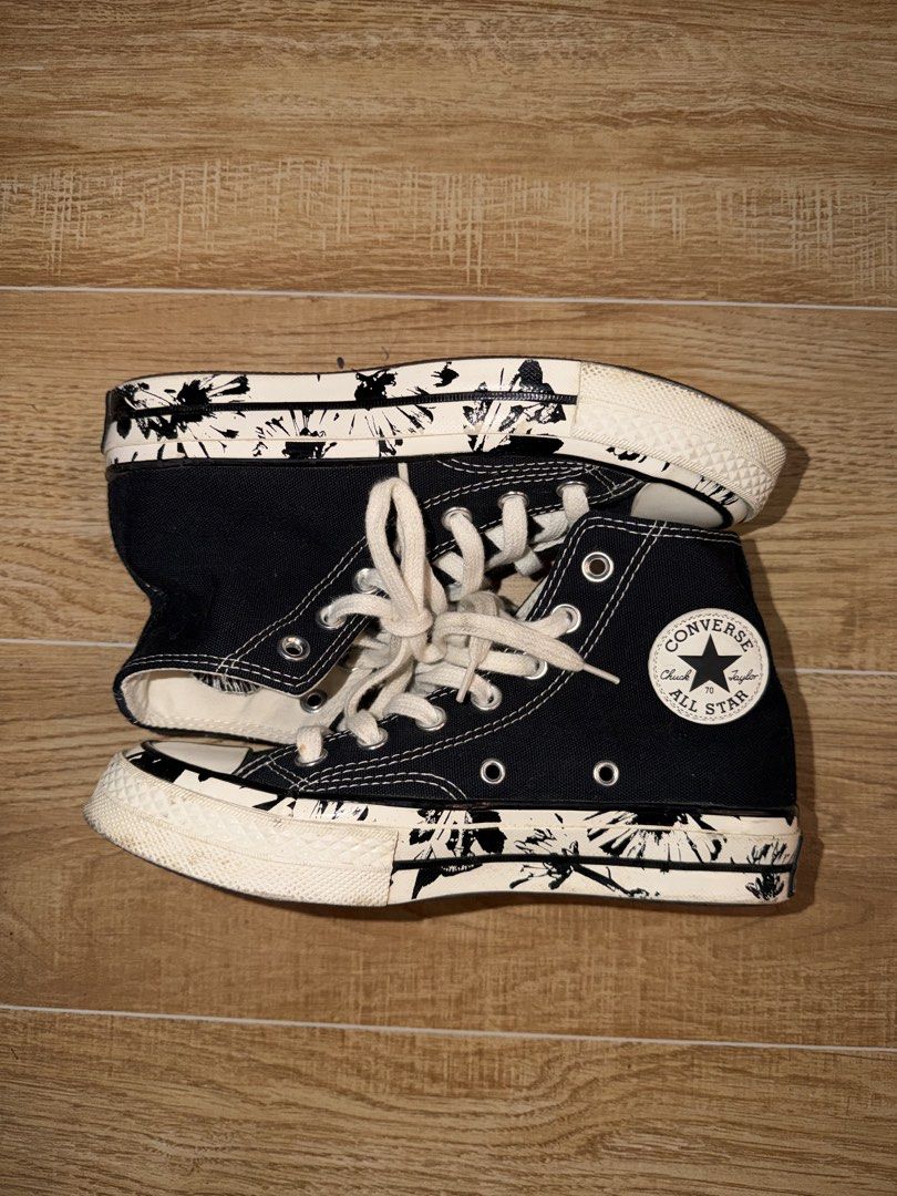 Converse Chuck 70 Hi Archive Paint Splatter (Category: Sneakers) located in Pasay City. Submitted by miks_garciaaa (Listing ID 1466124007, Image 1). Description: Authentic Legit Good As new Condition Size 5.5 Us 36 Euro No issue .