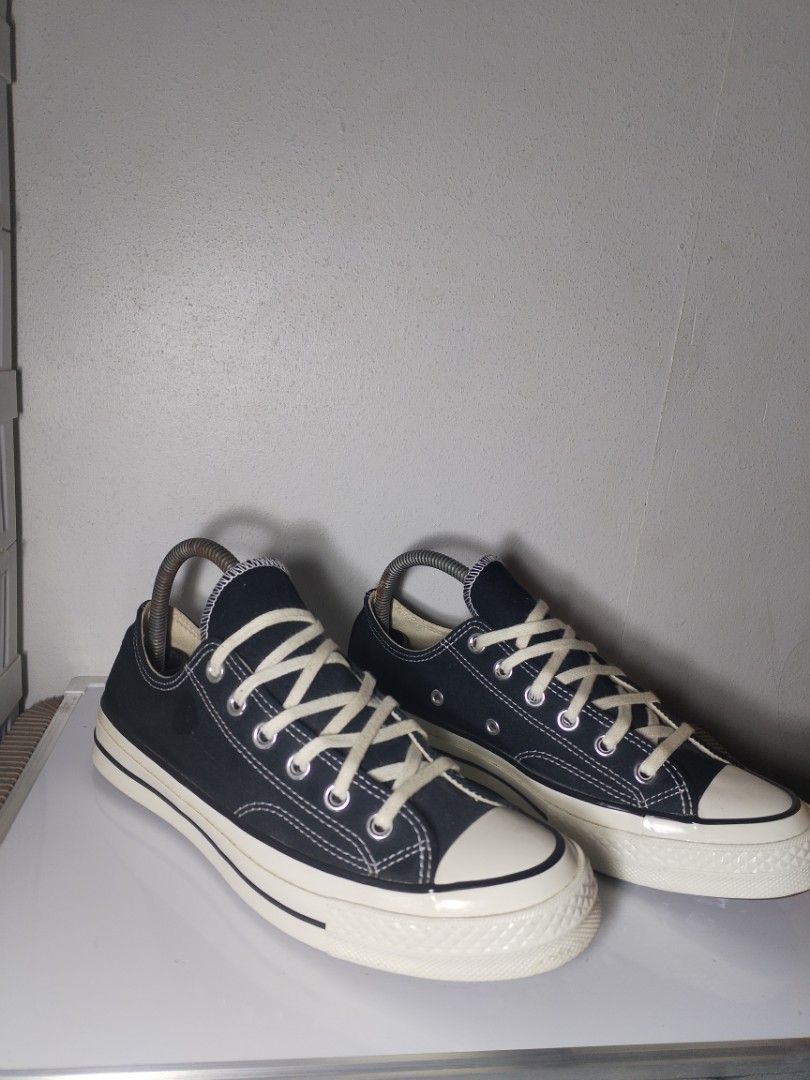 Converse Chuck 70 Low Egret (Category: Casual Shoes) located in Manila. Submitted by dabby1998 (Listing ID 1466010277, Image 3). Description: Mens 7/Womens 9 Twice used then natambak na Bough from Sole 4 All.