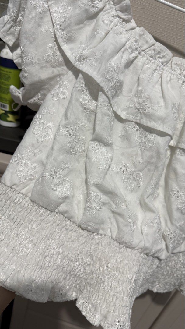Coquette Lace Top (Category: Blouses) located in Quezon City. Submitted by dinesaur (Listing ID 1466062332, Image 2). Description: M-L.