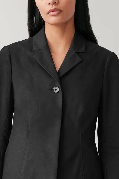 Cos Linen Button Blazer (Category: Coats, Jackets and Outerwear) located in Mabalacat. Submitted by calmrabbit.ae2127 (Listing ID 1466059313, Image 2). Description: .
