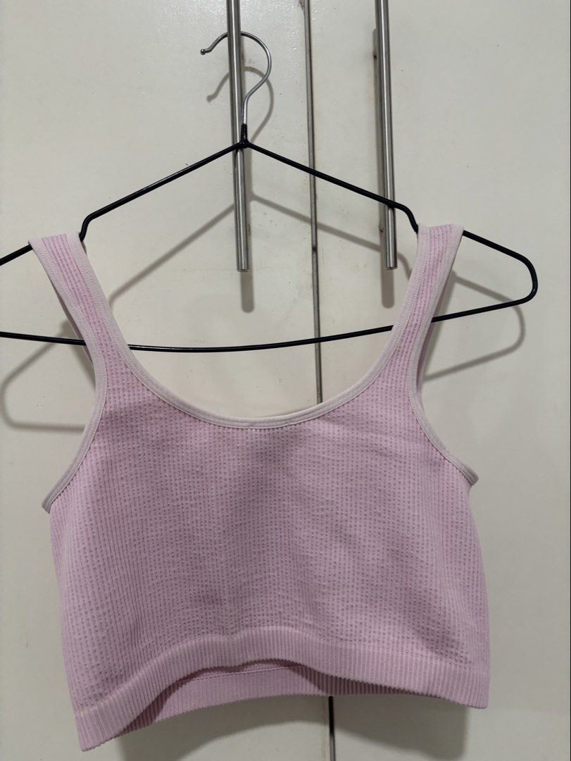 Cotton On Pink Tank Top (Category: Activewear) located in Manila. Submitted by archivemae (Listing ID 1466090547, Image 3). Description: - Pink cotton on ribbed tank top - Cropped and fitted - Size XS-S - Never been worn - RFS: Decluttering - Delivery care of buyer Send a DM for questions & negotiation 💌.