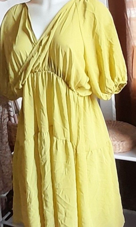 Cover Up (Category: Dresses) located in Batangas. Submitted by norskieshoppe (Listing ID 1466091940, Image 2). Description: chiffon Length- 36 Bust- up to 40 Waist - plus.