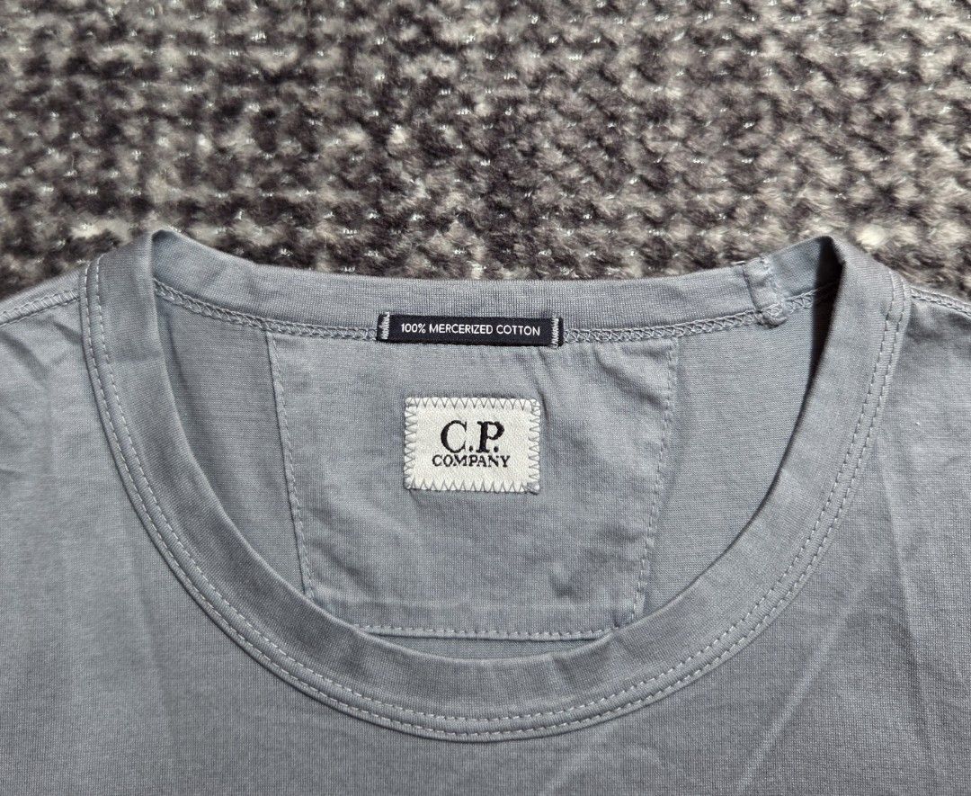 C.P. COMPANY (Category: Activewear) located in Cebu City. Submitted by VeraLaizza (Listing ID 1466053482, Image 2). Description: C.P. COMPANY SS25 Mercerized Jersey Logo Patch T Shirt Size:Small Excellent as new 📩 Thank you..