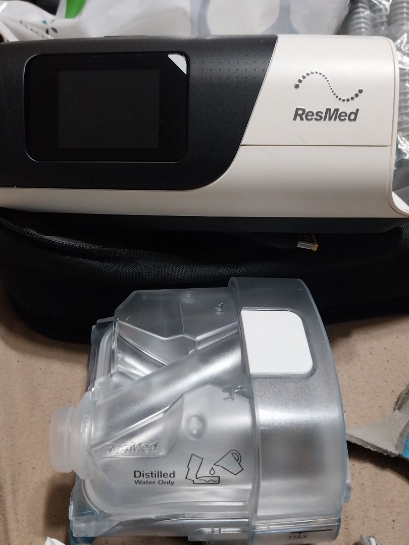 CPAP ResMed AirSense 11 (Category: Health Monitors & Weighing Scales) located in Caloocan City. Submitted by al_addin17 (Listing ID 1466017548, Image 3). Description: CPAP ResMed AirSense 11 -All original -No issues -Unit and power supply -Tubing and mask -Manual and travel bag NOTE: I also have a Philips Dream station... both came from the US... ResMed AS 11 is my second unit..