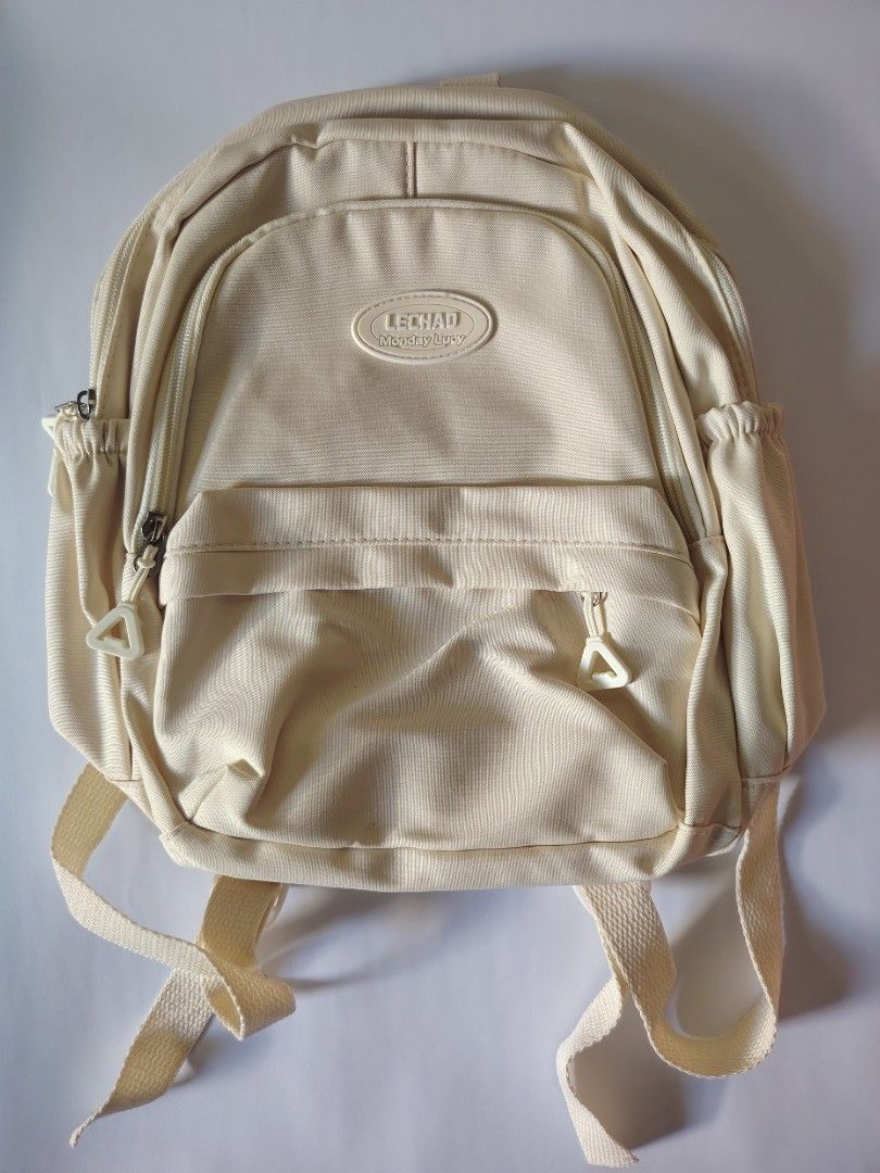 Cream Color Mini Backpack (Category: Backpacks) located in Tarlac. Submitted by your_finds (Listing ID 1466050790, Image 1). Description: Never been used, but the tag has been removed.