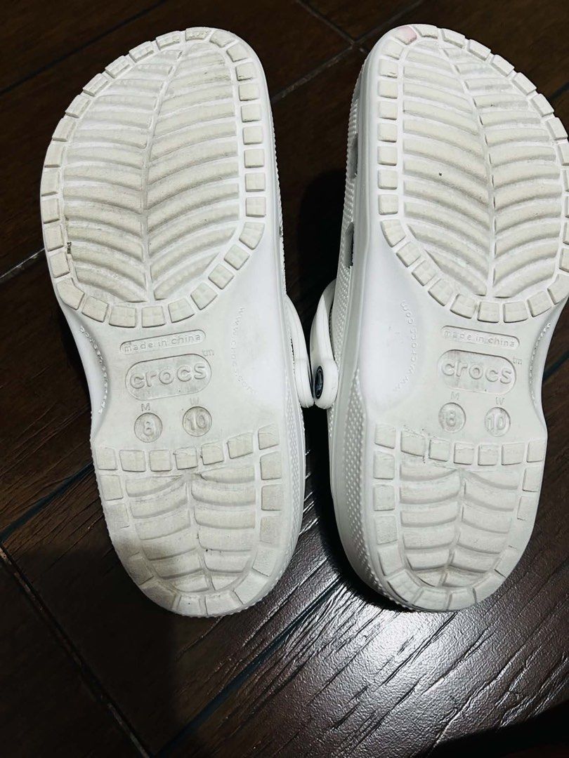 CROCS (Category: Announcements) located in Calamba. Submitted by aliehs18 (Listing ID 1465973128, Image 3). Description: ✔️💯original classice white crocs ✔️size W10 M8 ✔️Good condition.