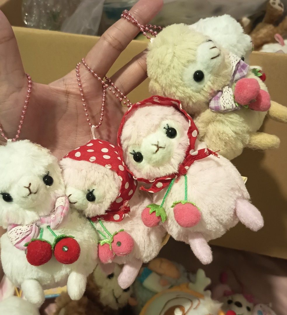 CUTE JAPAN PLUSHIES ALPACASSO ETC (Category: Plushies & Soft Toys) located in Manila. Submitted by whysowhymsi (Listing ID 1466058147, Image 3). Description: 100-250 each.