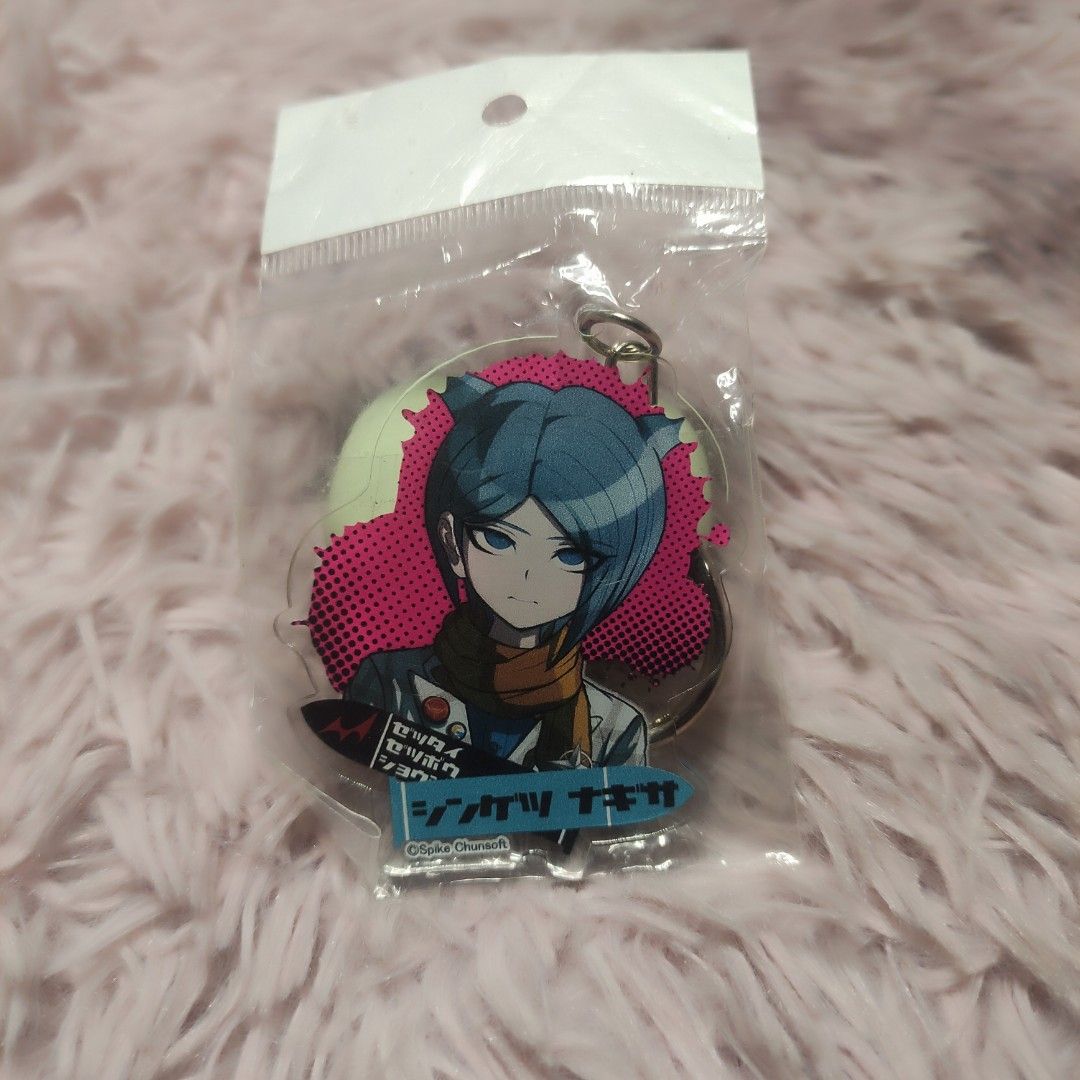 Danganronpa Nagisa Shingetsu acrylic keychain (Category: J-Wave Merchandise) located in Quezon City. Submitted by findyourtreasure10 (Listing ID 1466007837, Image 1). Description: 📌 **Please read before Purchasing** - good condition Kindly manage your expectations. What you see is exactly what you get 📦 All items are on hand and ready to ship 💎 Photos posted are the actual items. More pictures available upon request 📸 ❗ **STRICTLY NO CANCELLA
