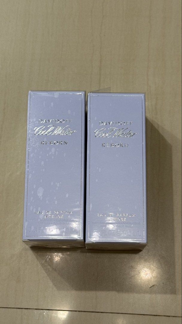 Davidoff Cool Water Reborn Eau De Parfum Intense 100ml (Category: Fragrance & Deodorants) located in Antipolo. Submitted by japanese.siomai (Listing ID 1466002135, Image 1). Description: 🌊 Davidoff Cool Water Reborn Woman Eau De Parfum Intense 100ml ✨ Brand New In Box & Sealed. Looking for a fragrance that’s fresh, elegant, and long-lasting? Cool Water Reborn Woman Intense blends radiant florals with earthy woods for a sophisticated scent that’s