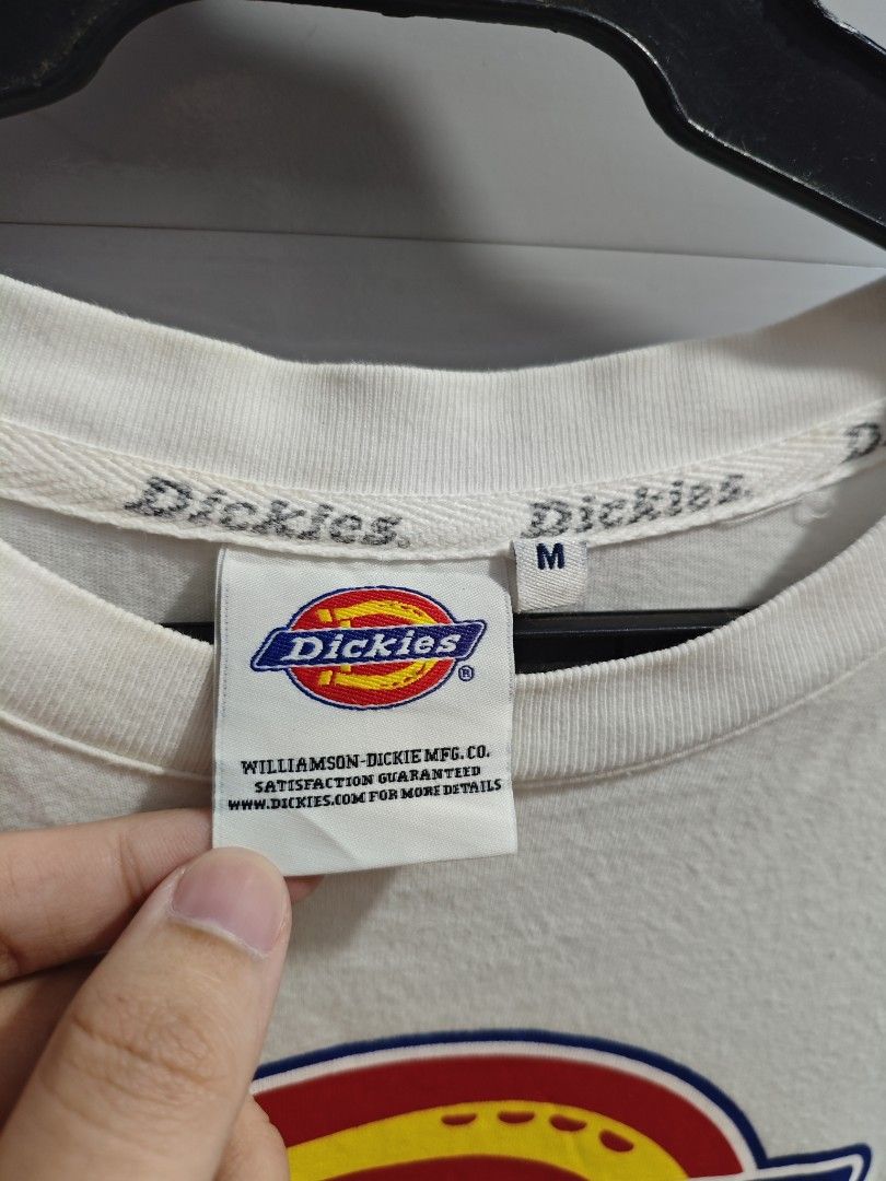 Dickies Workwear Heritage Graphic Men Tshirt (Category: Tshirts & Polo Shirts ) located in Baguio. Submitted by cool_chic (Listing ID 1466026957, Image 2). Description: Dickies Workwear Men Tshirt Color Rate 9/10 Flaw Stains Complete Tags Makapal Tela Cotton Machine Washed Size Small To Medium Dimes 19 Width 26 Length Price P199 .