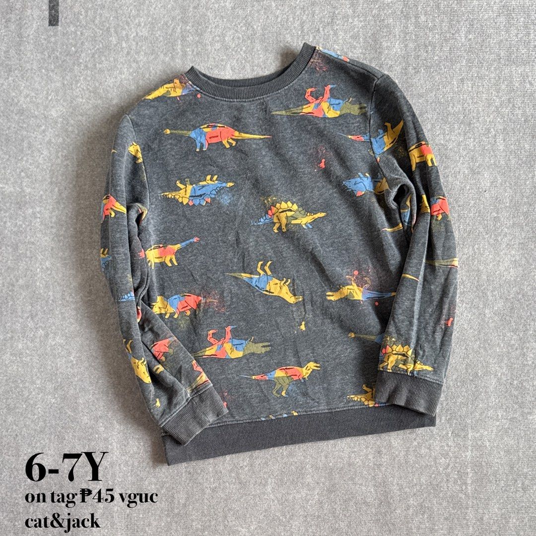 dinosaurs: cat&jack kids sweater (Category: Babies & Kids Fashion) located in Baguio. Submitted by mapa_laku (Listing ID 1466153741, Image 1). Description: .