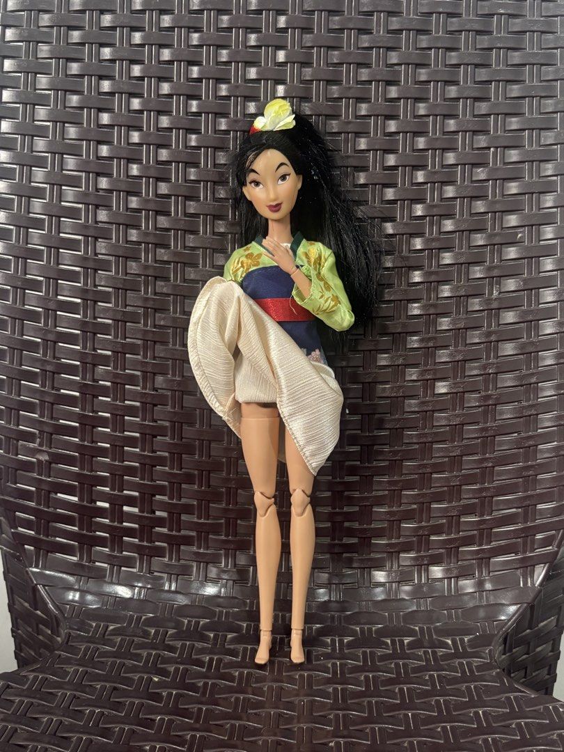 Disney Mulan doll (Category: Action & Battle Toys) located in Manila. Submitted by dollseller_now (Listing ID 1466033103, Image 1). Description: mulan doll in Made to move body -Dm for more information willing to send more.