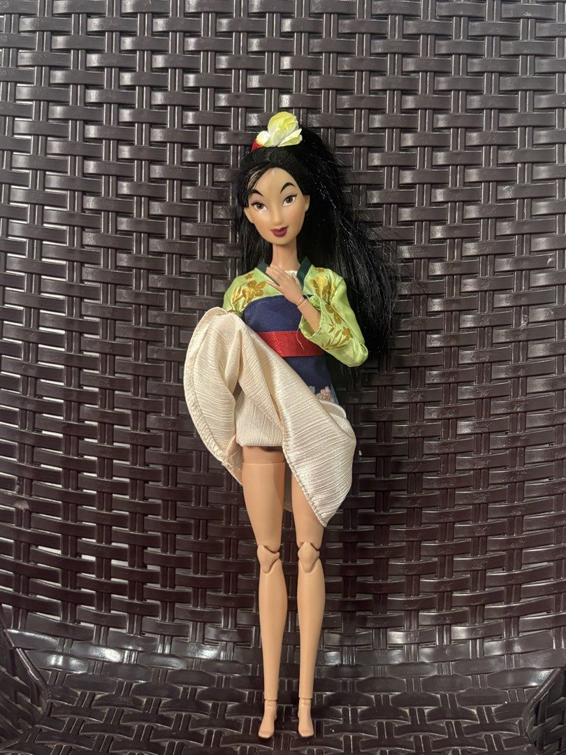 Disney Mulan doll (Category: Action & Battle Toys) located in Manila. Submitted by dollseller_now (Listing ID 1466033103, Image 2). Description: mulan doll in Made to move body -Dm for more information willing to send more.