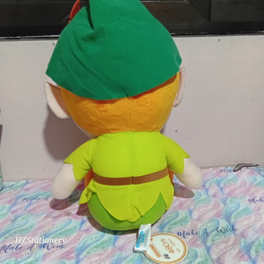 Disney SEGA Peter pan Mega Jumbo Plush (Category: Plushies & Soft Toys) located in Manila. Submitted by hzdeclutterstuffscollectionsph (Listing ID 1439494344, Image 2). Description: 🔴please send 📩 on my blue app HZ STATIONERY due to reply limit ni caro ✅Peterpan w/ etiketa & Papertag SEGA ✅size: approx. 13"tall ‼️PLEASE READ👇‼️ ⚠️items are SOLD AS IS. ❕WYSIWYG ⚠️Limit your expectations, items are from HK/Japan box (some are brand new/unused /w