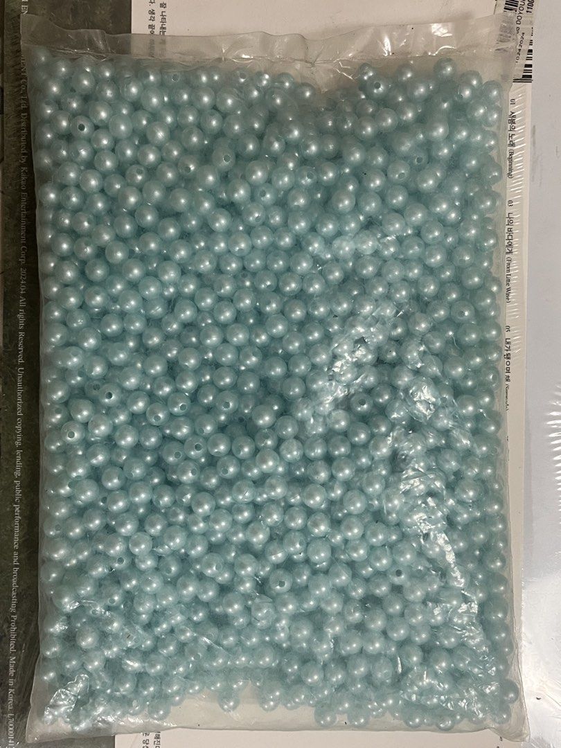 DIY Light blue Pearl Beads Pack (Category: Craft Supplies & Tools) located in Taguig. Submitted by yushiz (Listing ID 1465958205, Image 1). Description: wts lfb ph diy light blue pearl beads # sealed pack (extra) • mop: mari gotyme maya • mod: jnt sdd.