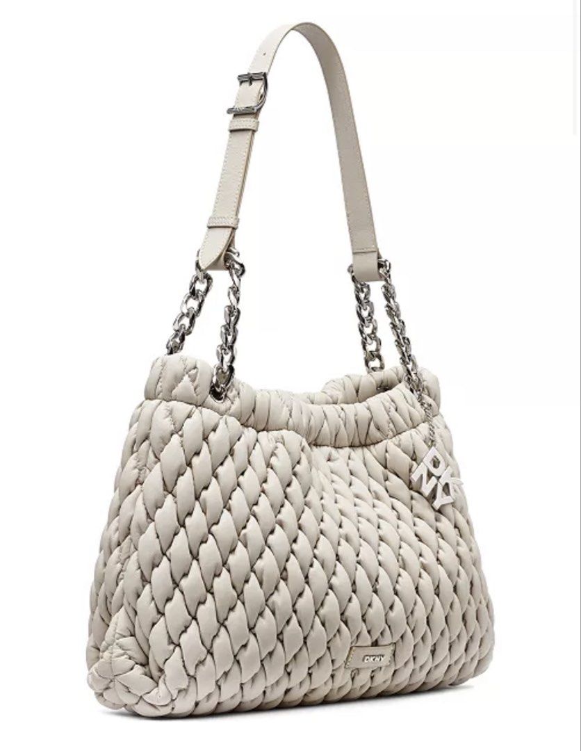 DKNY quilted bag (Category: Tote Bags) located in General Trias. Submitted by trendz_fazhion (Listing ID 1465985836, Image 2). Description: new original medium tote usa bought Raya magnetic shoulder bag.