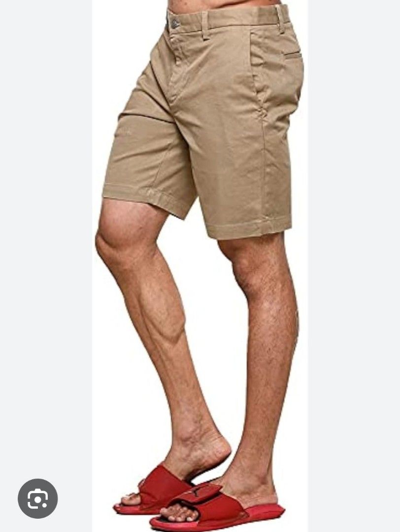Dockers Short (Category: Shorts) located in Rizal. Submitted by timeless_shop (Listing ID 1466006183, Image 3). Description: Dockers Men's Short - Khaki / Beige - Original! ✨ 📏 Length 20 inches 📐 Width 18 inches flat laid 👖 Waist Fit 35-36 inches 🧵 Klase ng Tela: - Chino / Twill fabric - makapal, matibay! - 100% Cotton - presko, hindi mainit! - Stretch waist - comfy! 💯 Good Condition 9.9/10 ✨ - Like New! 🎨 Color Rate 9.9/10 - Khaki na Khaki