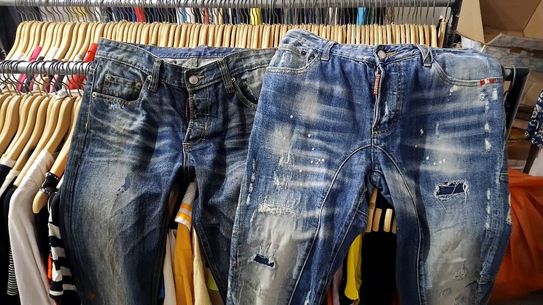 Dsquared 2 750 each (Category: Jeans) located in Bacolod City. Submitted by cadizthrifter (Listing ID 1466090754, Image 1). Description: dsquared 2 30-32wl 750 each.