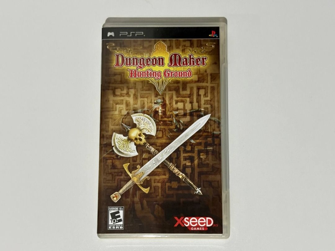 Dungeon Maker Hunting Ground (Category: PlayStation) located in Quezon City. Submitted by jcmlico (Listing ID 1466138284, Image 1). Description: Dungeon Maker Hunting Ground (PlayStation Portable | US/R1) Inclusions (CIB | All Authentic): 1) Cover Art 2) Physical Manual/Booklet 3) UMD 4) PSP Case Can send more pictures and/or videos for HIGHLY INTERESTED buyers. Shipping & Delivery Options: 1) Lalamove 2) LBC 3) J&T Shipping fee is shouldered by 