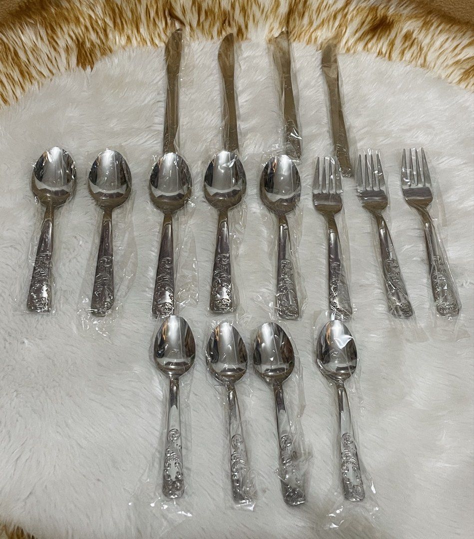 Elegant high quality silverware stainless steel bundle (Category: Dinnerware & Cutlery) located in Quezon City. Submitted by sissymissy1527 (Listing ID 1466030744, Image 2). Description: .