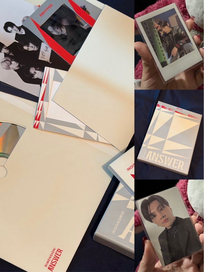 ENHYPEN Dimension: Answer Album Set with Jay & Sunghoon PC (Category: K-Wave Merchandise) located in Quezon City. Submitted by lasqty (Listing ID 1466033094, Image 1). Description: .