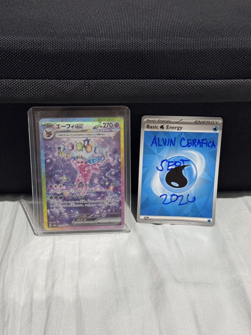 Espeon , Morpeko, Drowzee, Minccino, Cinccino, Zekrom (Category: Raw Singles) located in Taguig. Submitted by moshikicksgoodies (Listing ID 1465963580, Image 2). Description: For Sale Espeon 211 - NM - 4,000 Morpeko 115 - NM - 2,000 Drowzee 096 - NM - 950 Cinccino 158 - NM - 950 Minccino 082 - NM - 700 Zekrom 195 - NM - 950 Can do shipping LBC or Lalamove Mop: Bank Gcash Maribank Meetup:BGC 📍 Taguig .