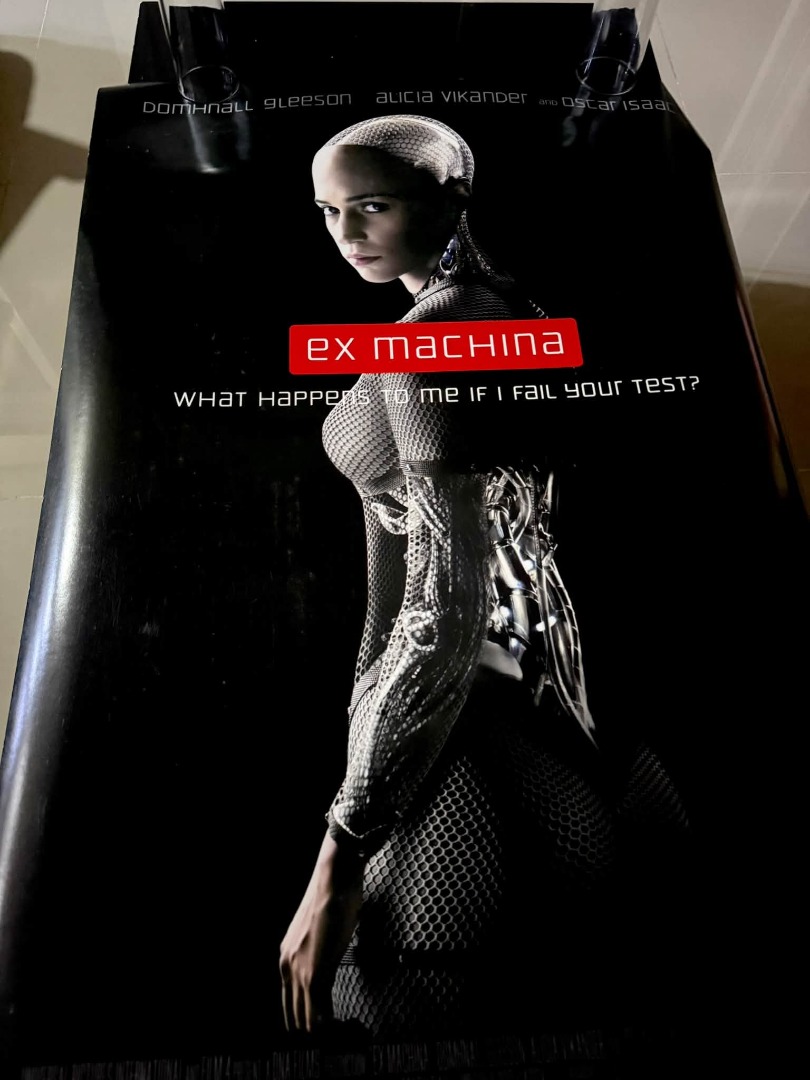 Ex Machina Original Movie Poster, Toys & Collectibles, Fan Merchandise ...