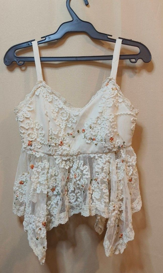 Fairy top (Category: Sleeveless) located in Baguio. Submitted by esselingri00355 (Listing ID 1466074467, Image 1). Description: 450+sf gcash payment j&t no issue.