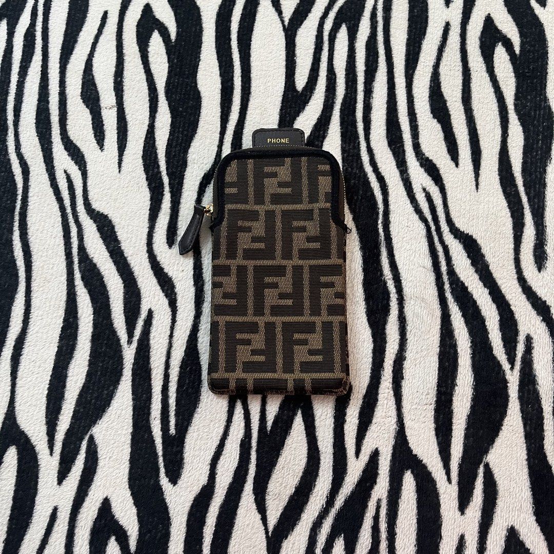 Fendi monogram phone holder (Category: Luxury Accessories) located in Manila. Submitted by royaldripmanila (Listing ID 1465977634, Image 1). Description: No issue Excellent W4 L7.