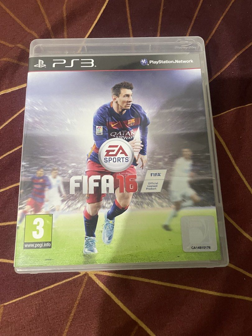 FIFA 16 (PS3) (Category: PlayStation) located in Marikina City. Submitted by jaysonceli (Listing ID 1466142986, Image 1). Description: FIFA 16 - in great condition - tested working - with its original manual Marikina/Sampaloc Manila loc Price: 250.