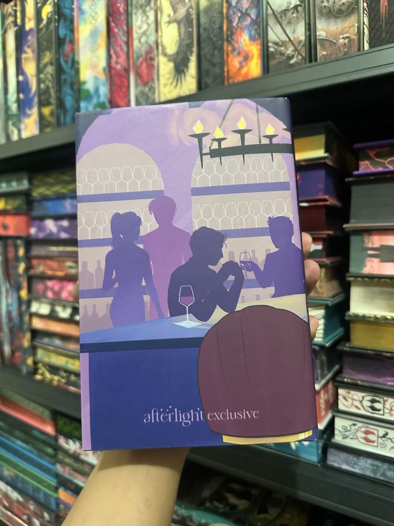 Flirting Lessons by Jasmine Guillory Afterlight Exclusive (Category: Storybooks) located in Pasay City. Submitted by library_hecate (Listing ID 1465962991, Image 3). Description: - Title: Flirting Lessons by Jasmine Guillory - Edition: Special Afterlight Exclusive - Format: Hardcover with custom artwork and crisp spine - Design: Gorgeous purple color scheme with gold foil lettering and sprayed edges - Condition: Clean pages, like new - Perfect fo