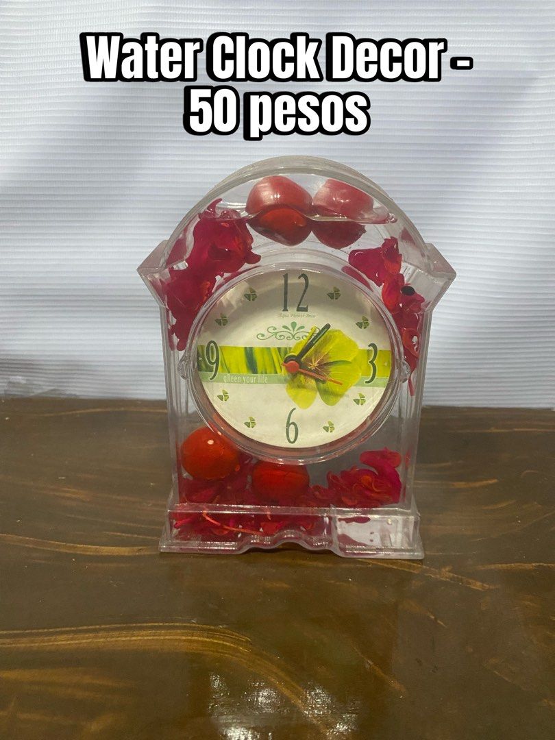 Floating Cherry Clock (Category: Clocks) located in Manila. Submitted by dealrack (Listing ID 1466011725, Image 1). Description: .