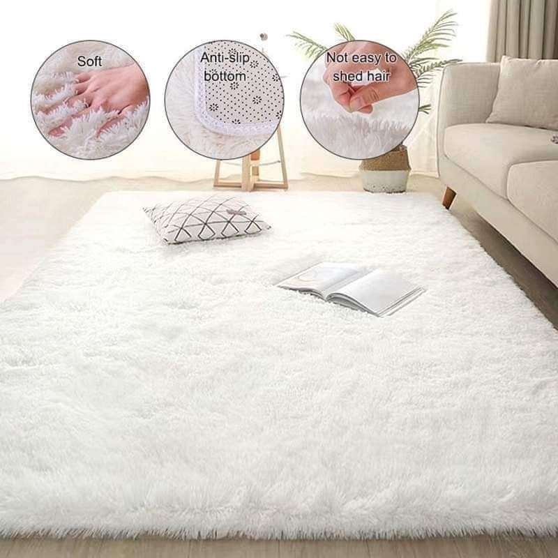Fluffy Carpet (Category: Carpets, Mats & Flooring) located in Manila. Submitted by aratrgrs (Listing ID 1466011979, Image 2). Description: Sizes available: 120x80cm 480 150x180cm 1100 160x230cm 1450 Same day delivery within metro manila Courier: Lalamove/ Grab Mode of Payment: CASH ON DELIVERY GCASH BANK TRANSFER Pm for inquiries! Happy Shopping & God bless..