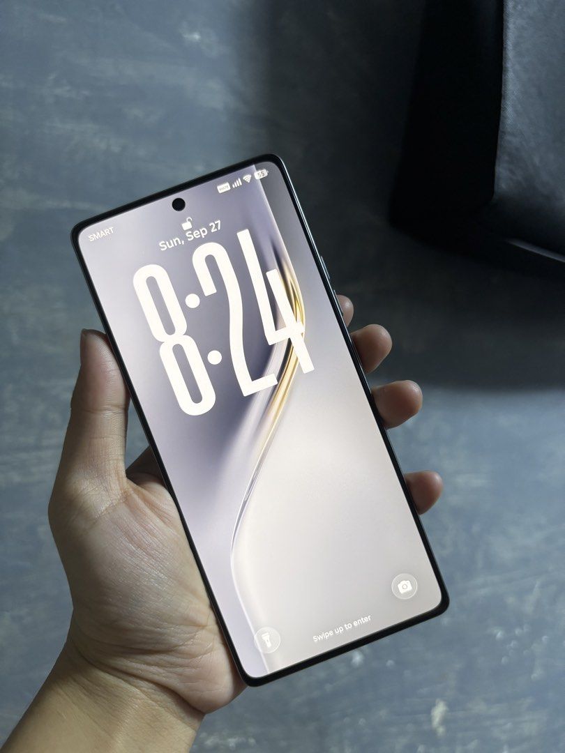 FOR SALE TECNO CAMON 40 (Category: Android Others) located in Manila. Submitted by annalizabe73235 (Listing ID 1466041584, Image 3). Description: TECNO CAMON 40 SPECS: V 8+8GB RAM V 256GB ROM V 50/32MP 0.6 CAM / HELIO G100 ULTIMATE VAMOLED, 120HZ V ANDROID 16 VERSION v 5200МАН BATT VINDISPLAY FINGERPRINT ¡DUST AND WATER • RESISTANT GOOD FOR GAMING GOOD FOR PHOTOGRAPHY VINO ISSUE UNIT CASE ORIG CHARGER ONLY.