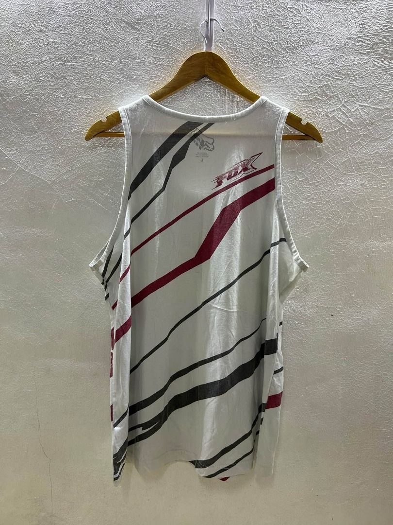 FOX TANKTOP (Category: Tshirts & Polo Shirts ) located in Caloocan City. Submitted by j3ngsanity (Listing ID 1466073086, Image 2). Description: NO ISSUE DIMES : 22x30.