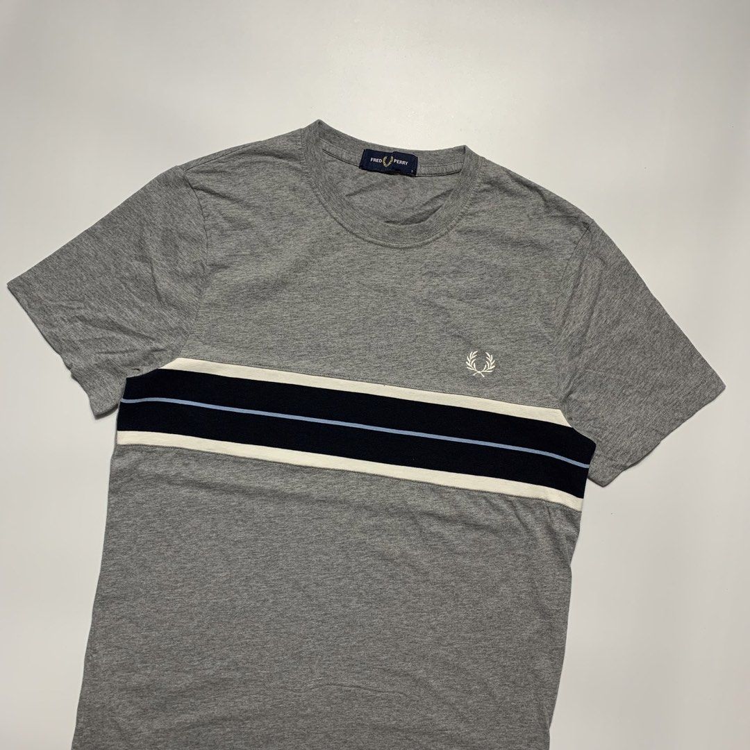 Fred Perry Tramline Panel T-shirt (Category: Tshirts & Polo Shirts ) located in Natividad. Submitted by endsource.ph (Listing ID 1466097817, Image 2). Description: Fred Perry Tramline Panel T-shirt ‎_____________ ‎Size: Medium ‎Width : 18.5 ‎Length: 27 ‎Shoulder: 16 ‎Sleeves: 9 ‎(actual dimension) ‎______________ ‎Like New Condition ‎(use once or twice) ‎Lightly Used Condition ‎(used w/care) ‎______________ ‎Issue: none ‎Colors may vary due to li