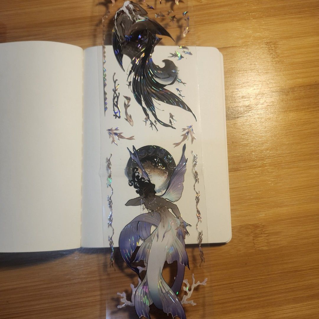 FUGUILEE PET Tape Merman (Category: Art & Prints) located in Abulug. Submitted by aige09 (Listing ID 1466098432, Image 2). Description: 7 x 100cm loop one loop left Payment first - gcash Mod - direct.