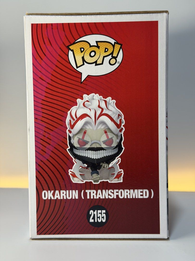 Funko Pop DanDaDan Okarun Transformed 2155 (Category: Designer & Blind Box Toys) located in Pasig City. Submitted by regs.018 (Listing ID 1466104075, Image 2). Description: DanDaDan Okarun Transformed vinyl figure, number 2155 in the Funko Pop series. Includes the original box with Special Edition sticker on the front window. Great collectible piece for fans of the anime series. Clean box with clear display window..