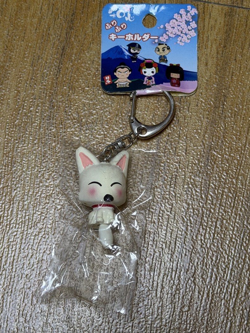 Fushimi Inari Tail Moving White Fox Keychain (Category: Charms) located in Bacolod City. Submitted by quickocean-c957 (Listing ID 1466078244, Image 2). Description: 8 pcs available.